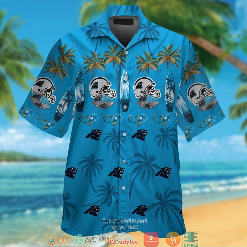Carolina Panthers Coconut Hawaiian Shirt