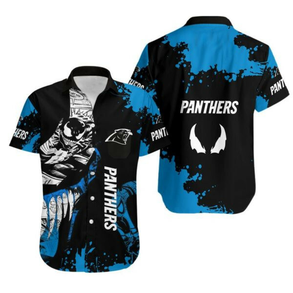 Carolina Panthers Football Hawaiian Shirt