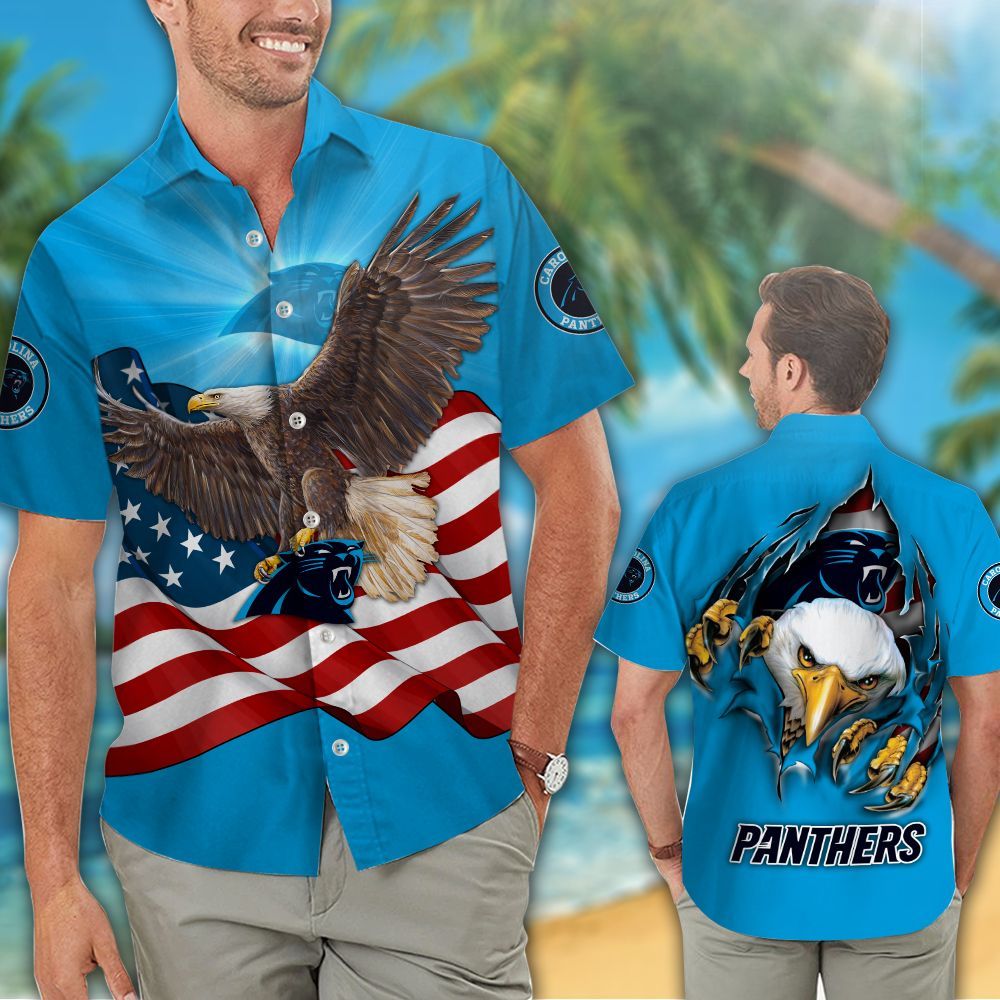 Carolina Panthers Hawaiian Shirts NFL – Premium Hawaiian Shirts 893