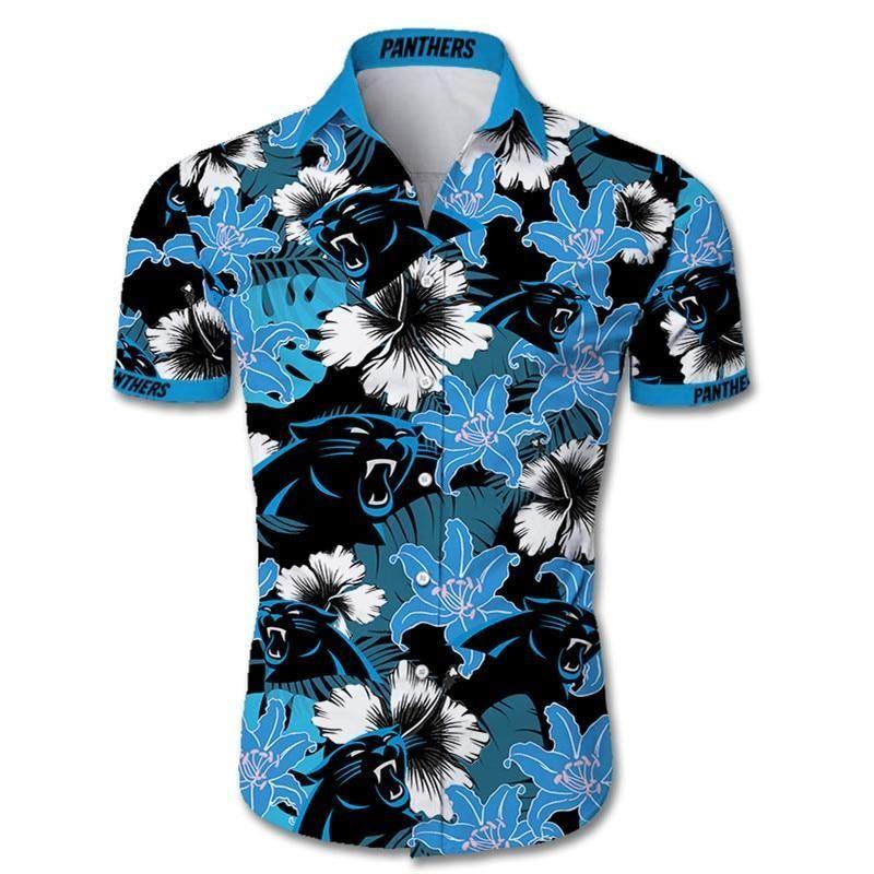 Carolina Panthers Logo Hawaiian Shirt