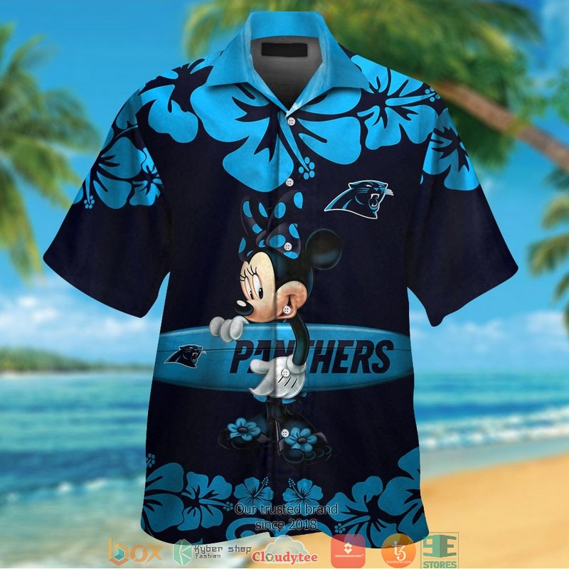 Carolina Panthers Minnie Mouse Hawaiian Shirt