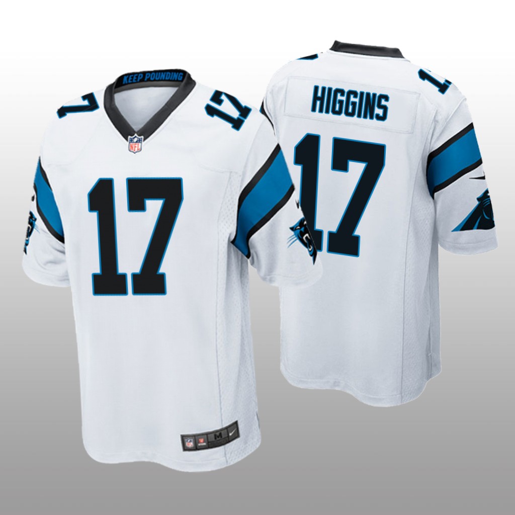 Carolina Panthers Rashard Higgins White Jersey Game - Men's
