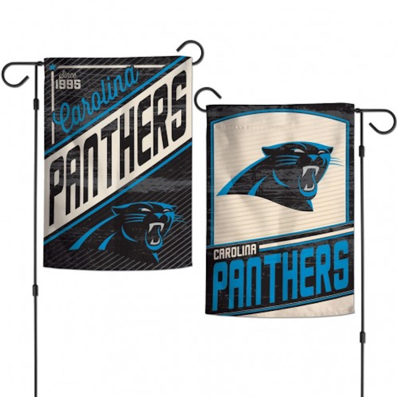 Carolina Panthers Retro NFL Garden Flag, House Flag