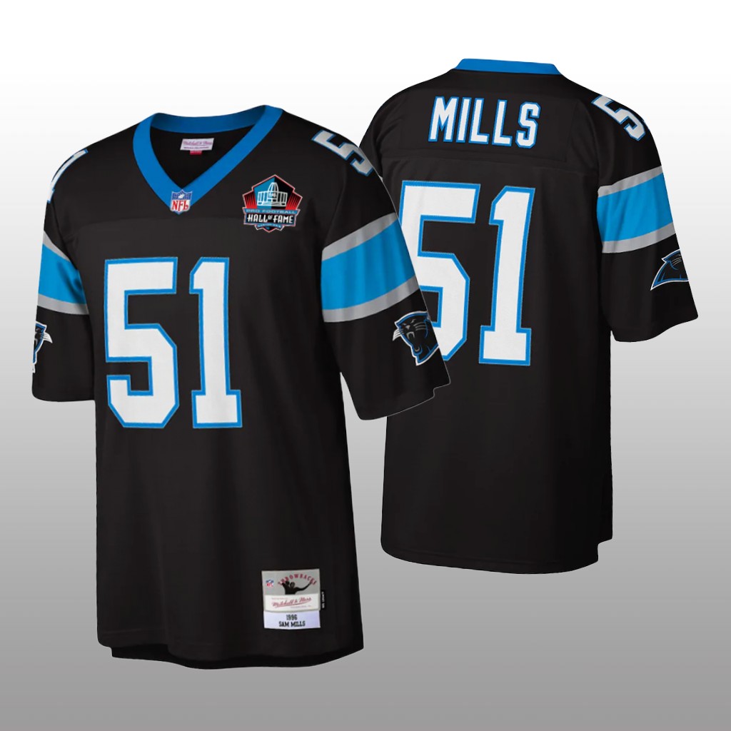 Carolina Panthers Sam Mills Black Legacy Pro Hall Of Fame Class Of 2022 - Men's