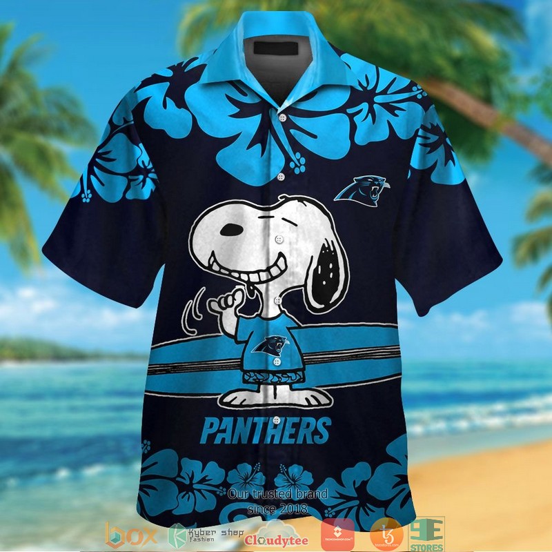 Carolina Panthers Snoopy Hawaiian Shirt