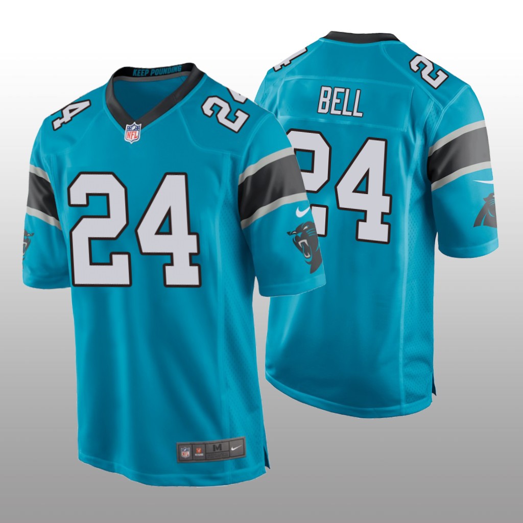 Carolina Panthers Vonn Bell Blue Jersey Game - Men's