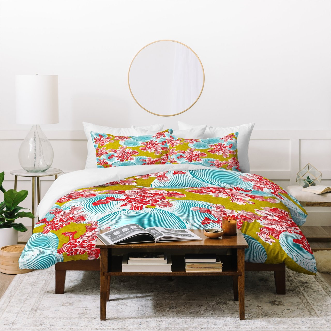 Caroline Okun Betacyan Duvet Cover Bedding Set