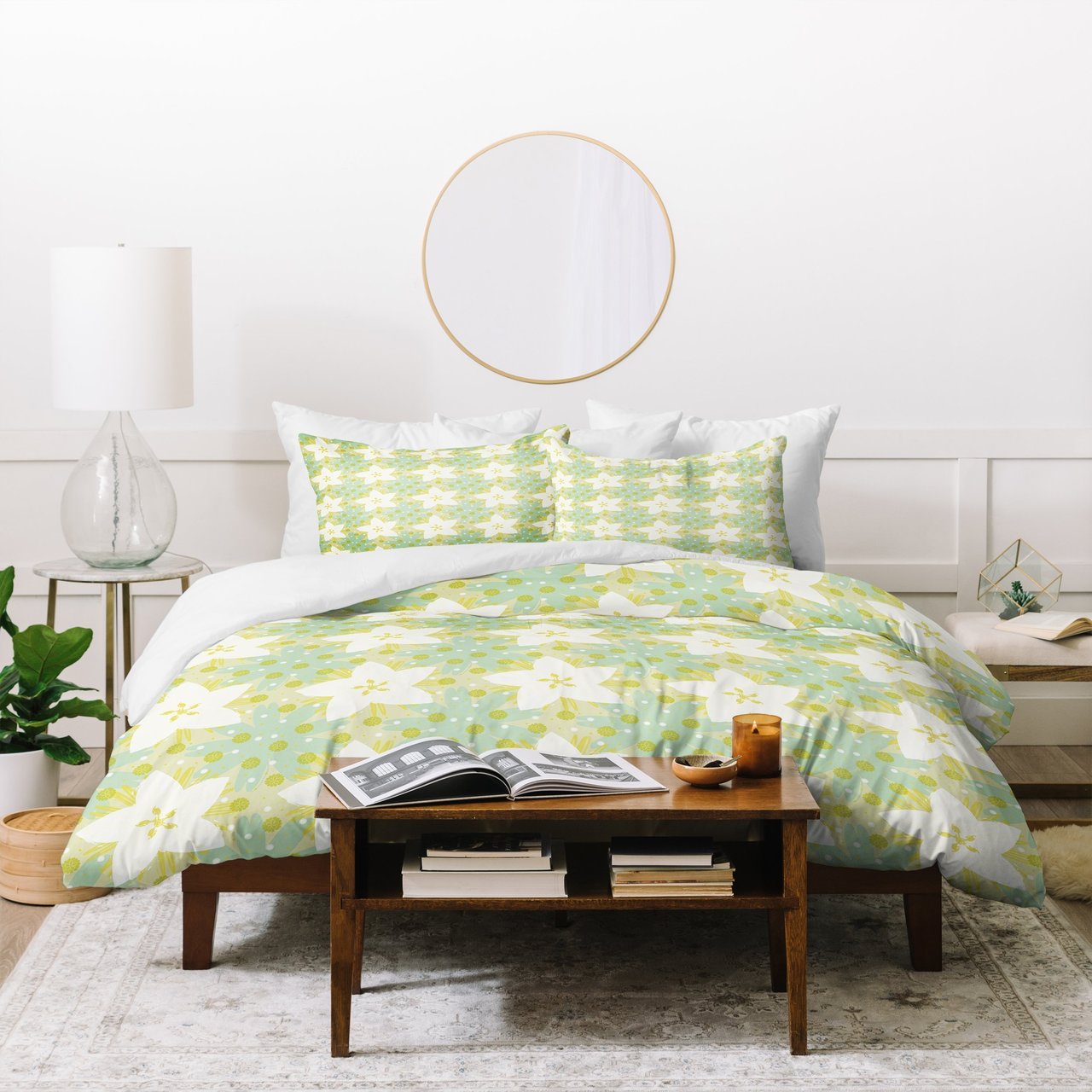Caroline Okun Blue Susan Duvet Cover Bedding Set
