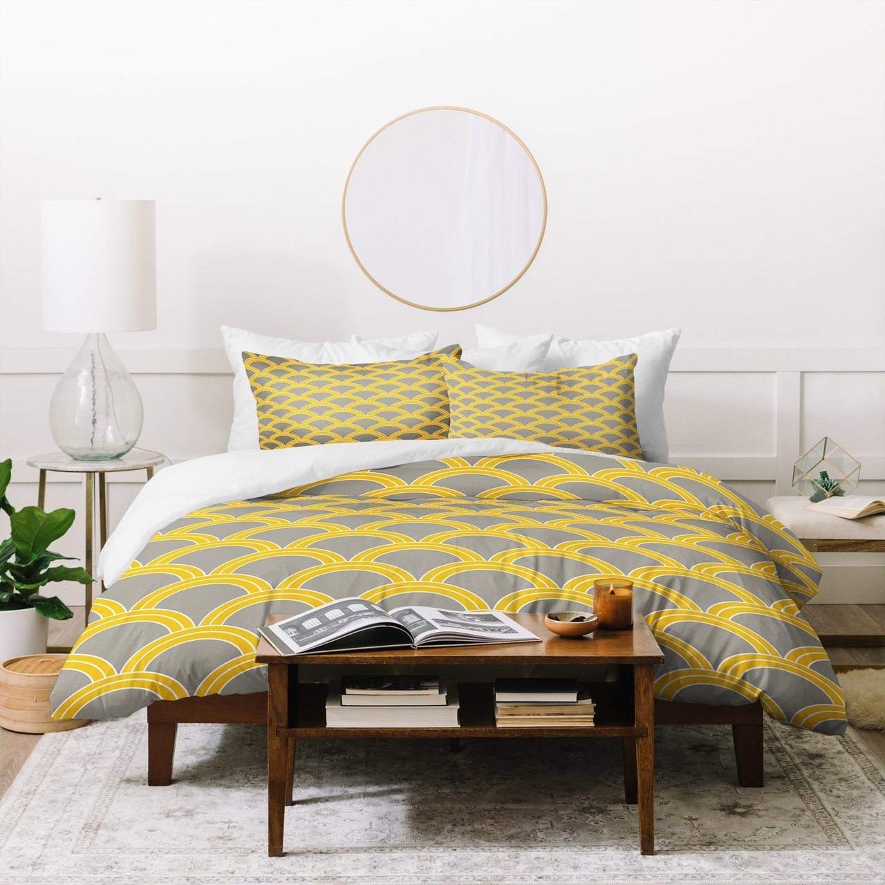 Caroline Okun Jaune Duvet Cover Bedding Set