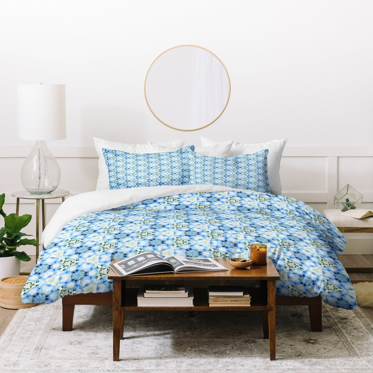 Caroline Okun Kaleidescope Hydrangea Duvet Cover Bedding Set