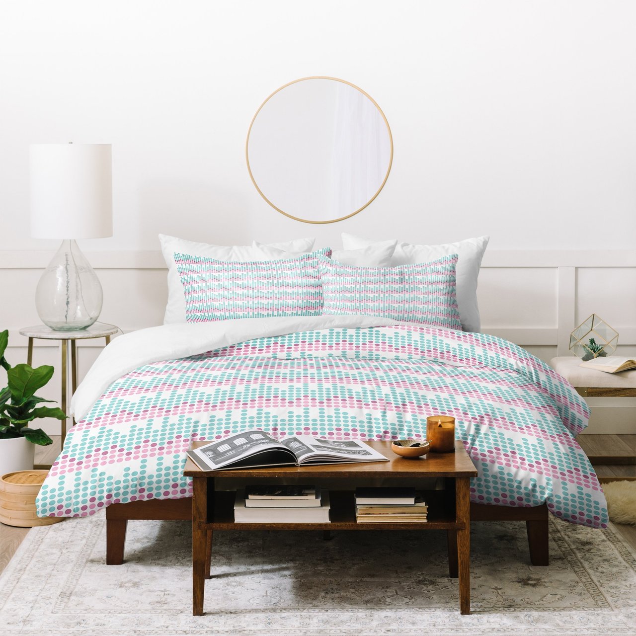 Caroline Okun Love Data Spring Duvet Cover Bedding Set