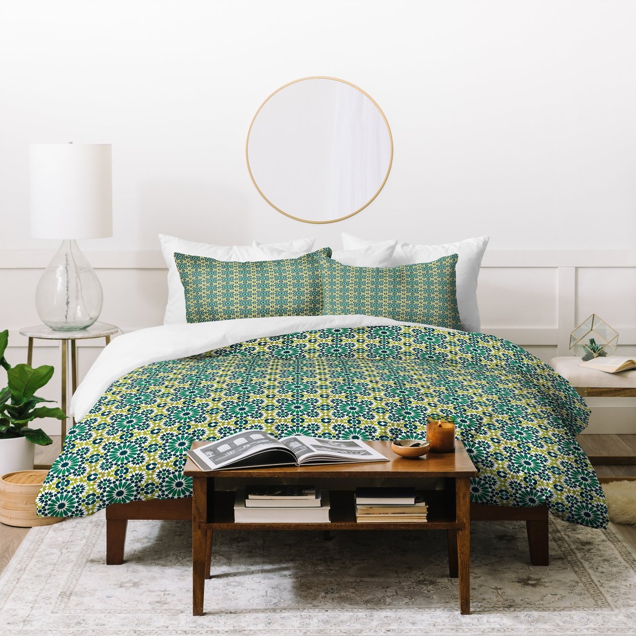 Caroline Okun Moorish Moroccan Duvet Cover Bedding Set