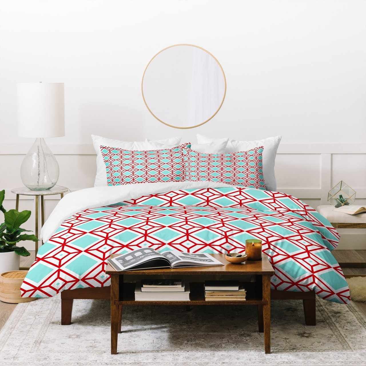 Caroline Okun Petit Diamant Duvet Cover Bedding Set
