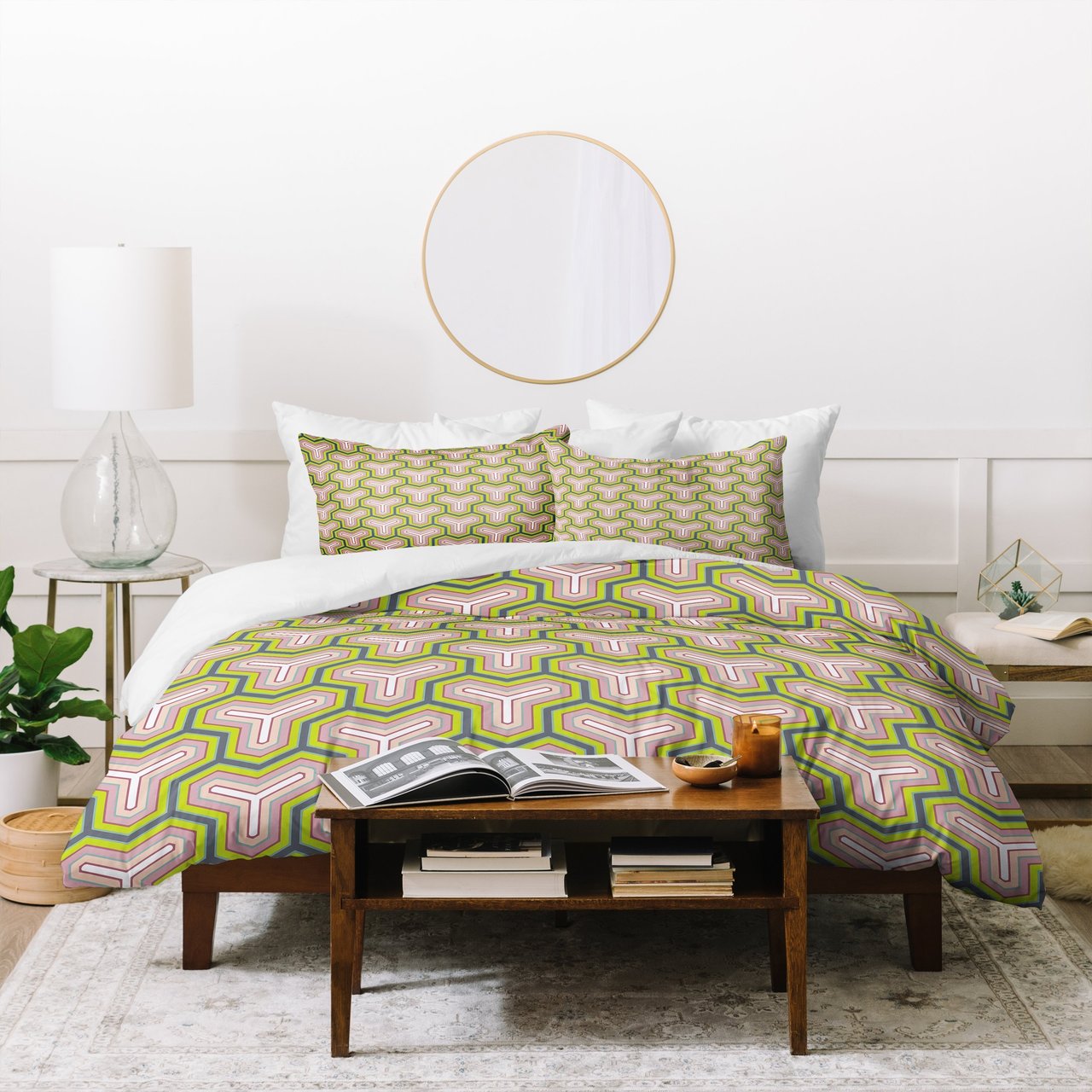Caroline Okun Spring Pop Petals Duvet Cover Bedding Set