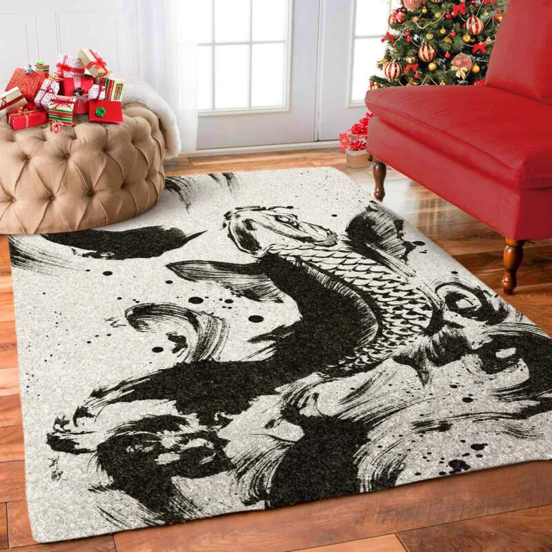 Carp Limited Edition Rectangle Rug