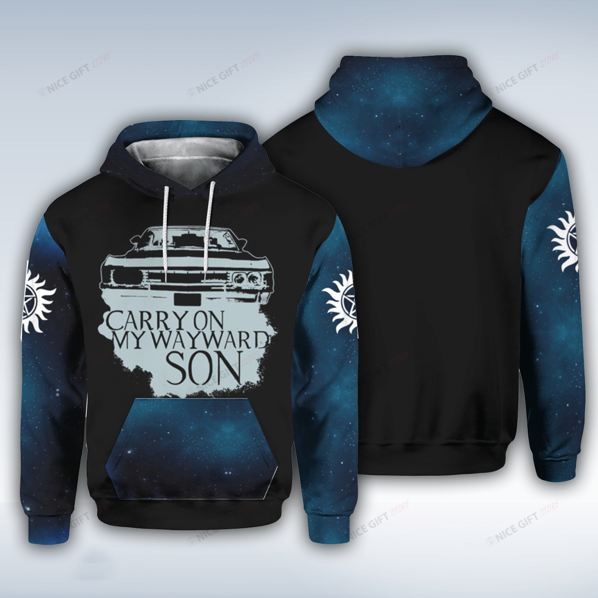 Carry On My Wayward Son 3D Hoodie Gift For Fans