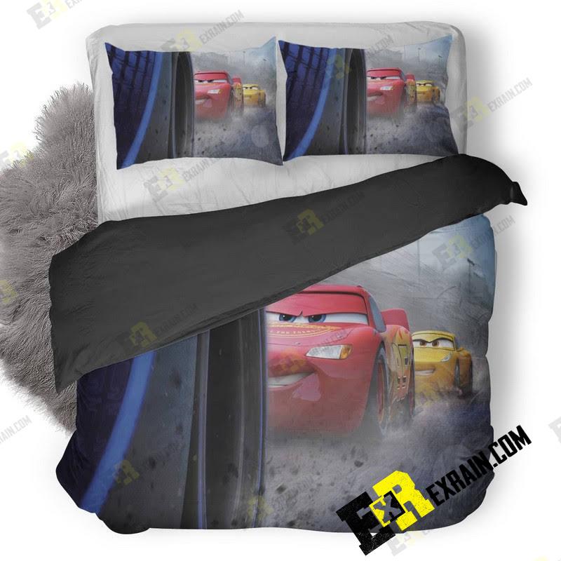 Cars 5K Movie Wj 3D Customized Duvet Cover Bedding Set