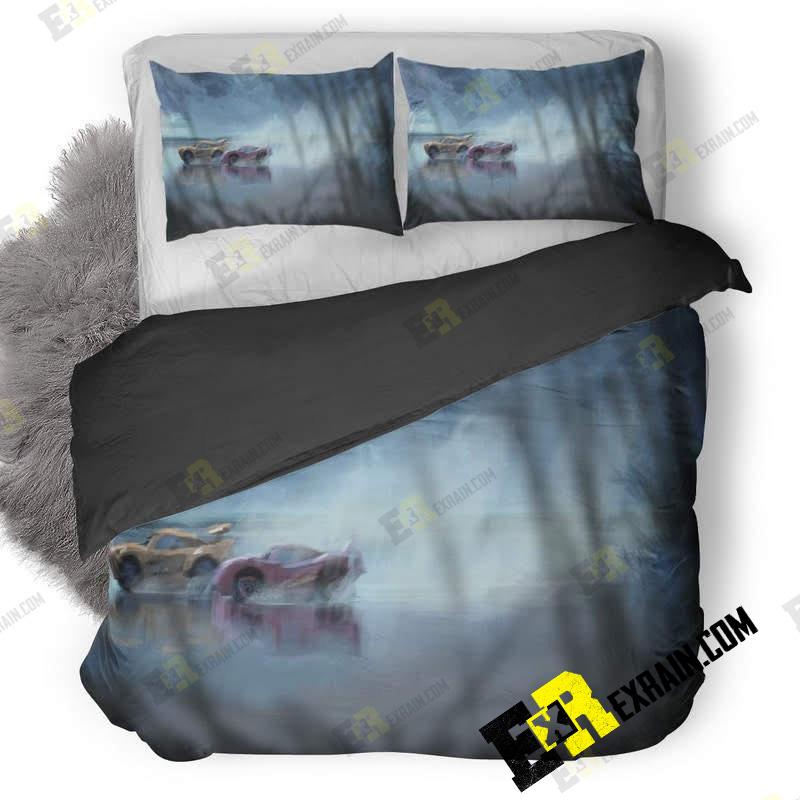 Cars Artwork Hd 3D Customized Duvet Cover Bedding Set