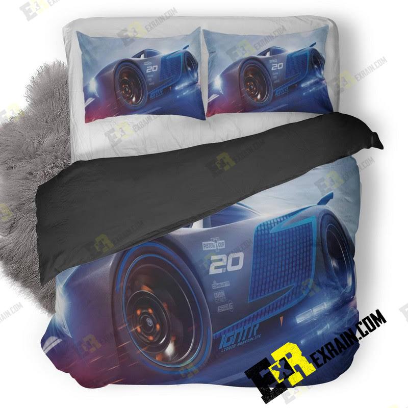 Cars Jackson Storm Hd Co 3D Customized Duvet Cover Bedding Set