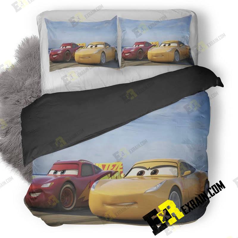 Cars Movie Yu 3D Customized Duvet Cover Bedding Set
