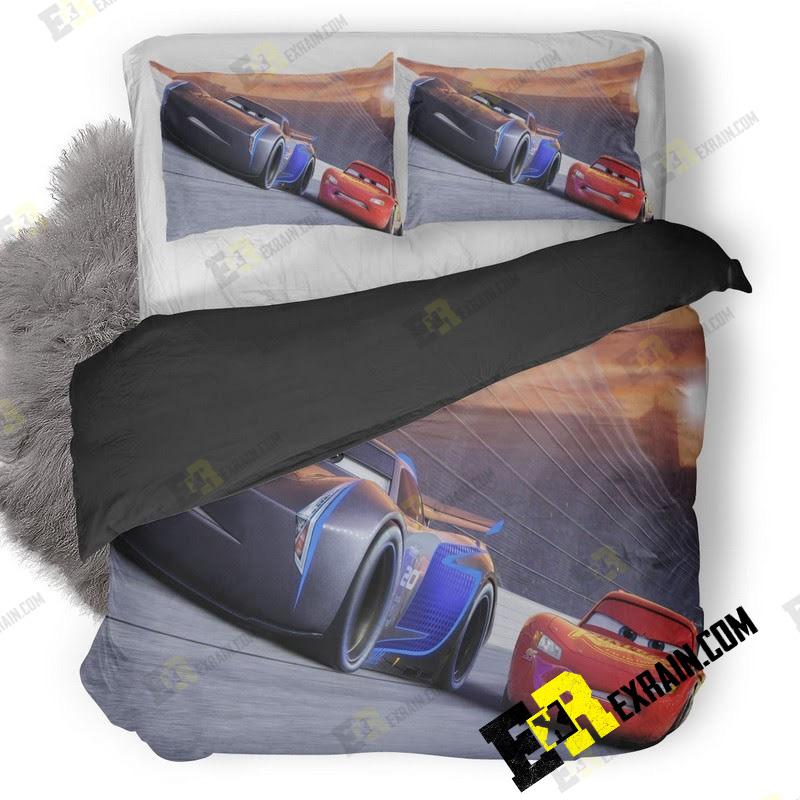 Cars New 3D Customized Duvet Cover Bedding Set