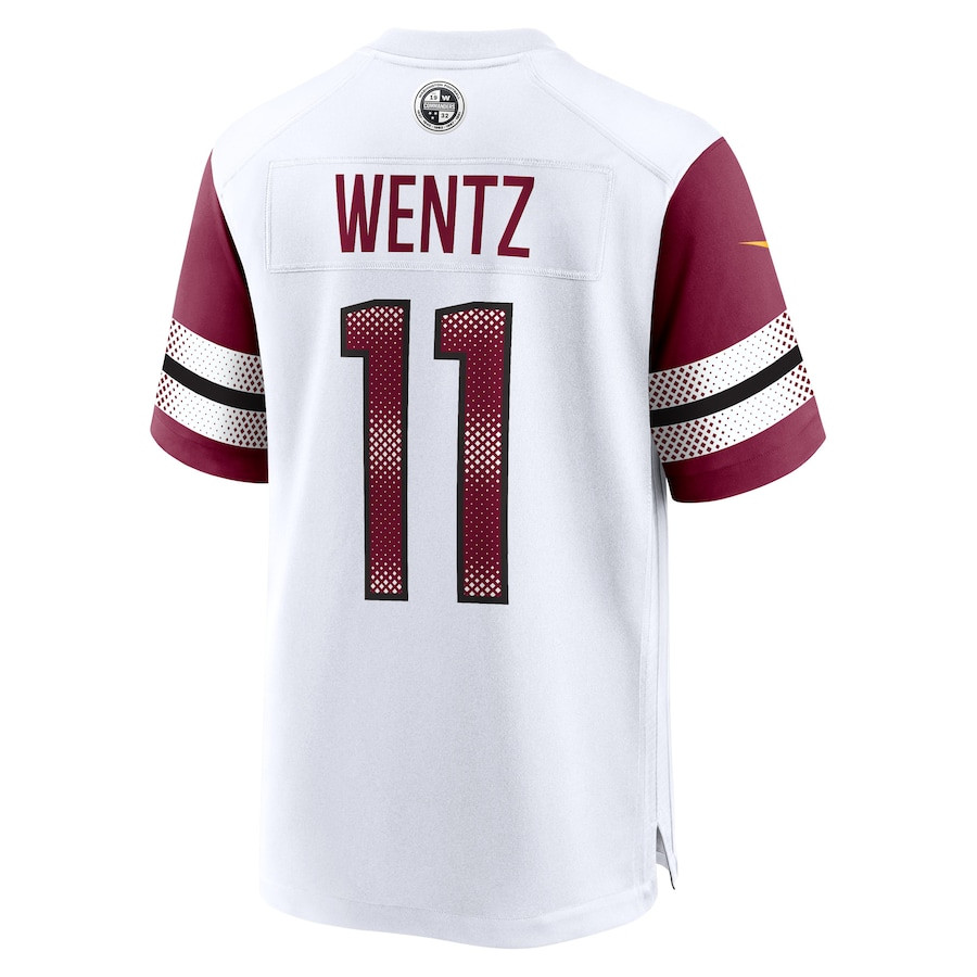 Carson Wentz 11 Washington Commanders Game Stitched Jersey – White