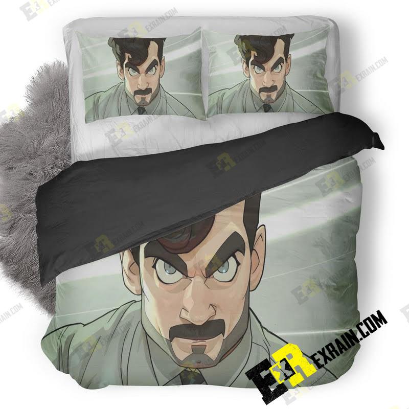 Cartoon Henry Cavill As August Walker In Mission Impossible Fallout 8R 3D Customized Duvet Cover Bedding Set