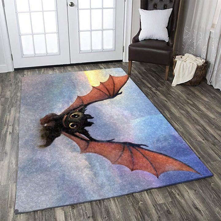 Cartoon Movie How To Train Your Dragon Area Limited Edition Rectangle Rug