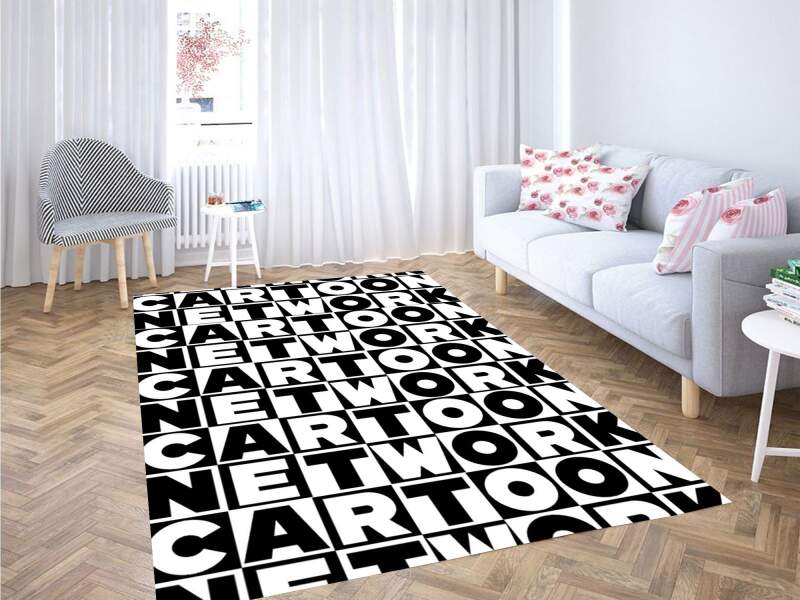 Cartoon Network Pattern Carpet Rectangle Rug