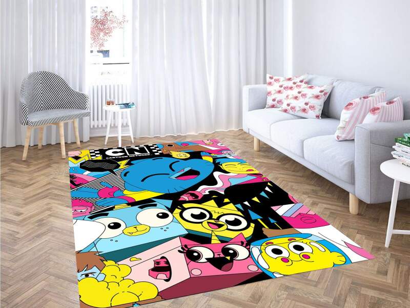 Cartoon Network Pop Art Character Carpet Rectangle Rug