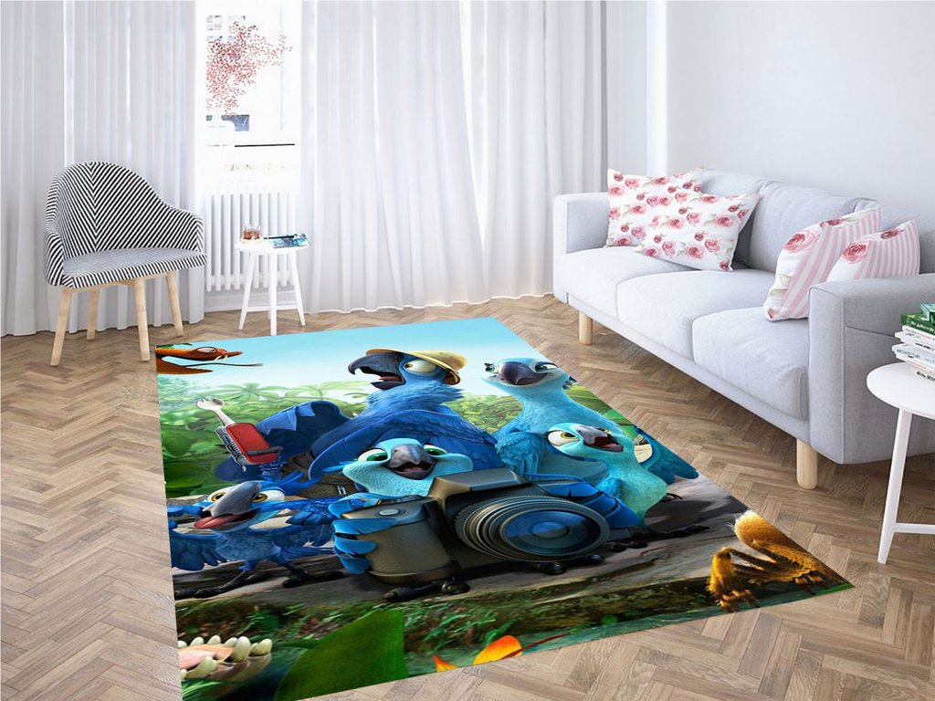 Cartoon Wallpapers Living Room Modern Carpet Rectangle Rug