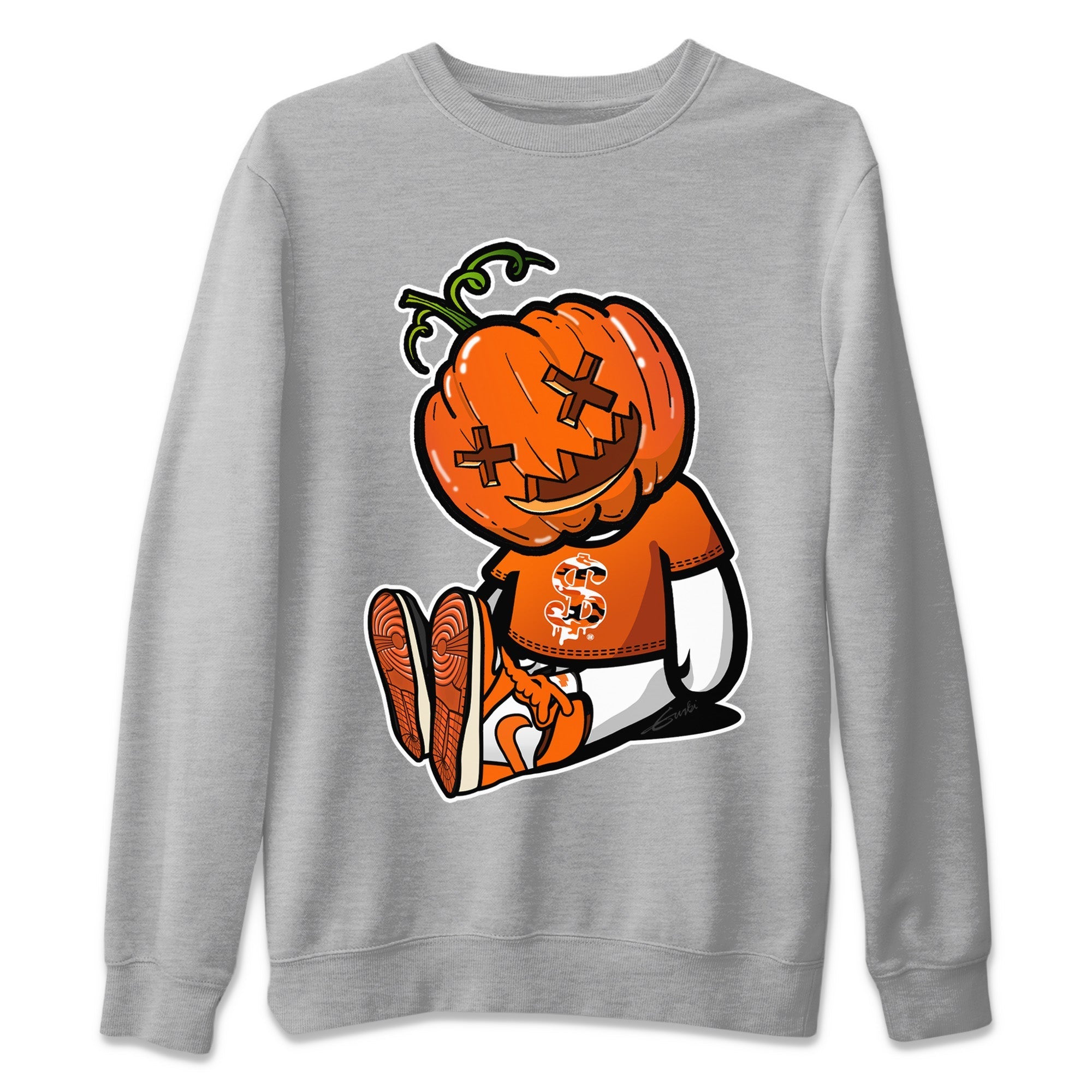 Carved Pumpkin Dolls Unisex Sweater – Air Jordan 1 Starfish, Sneakers Matching Sweater