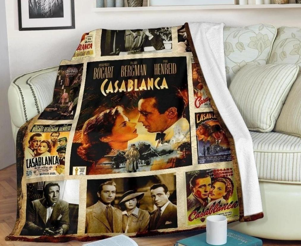 Casablanca Fleece Blanket