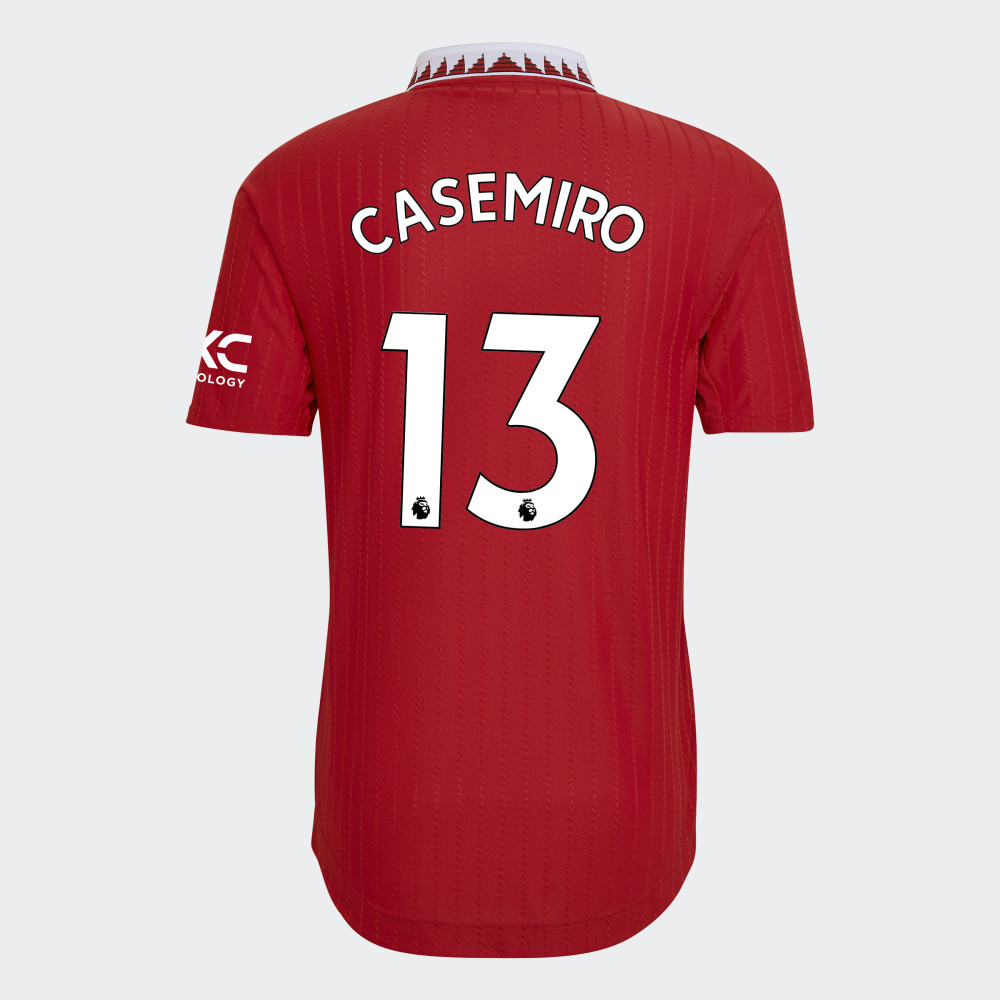 Casemiro 13 Manchester United 2022/23 Home Player Soccer Jersey – Red