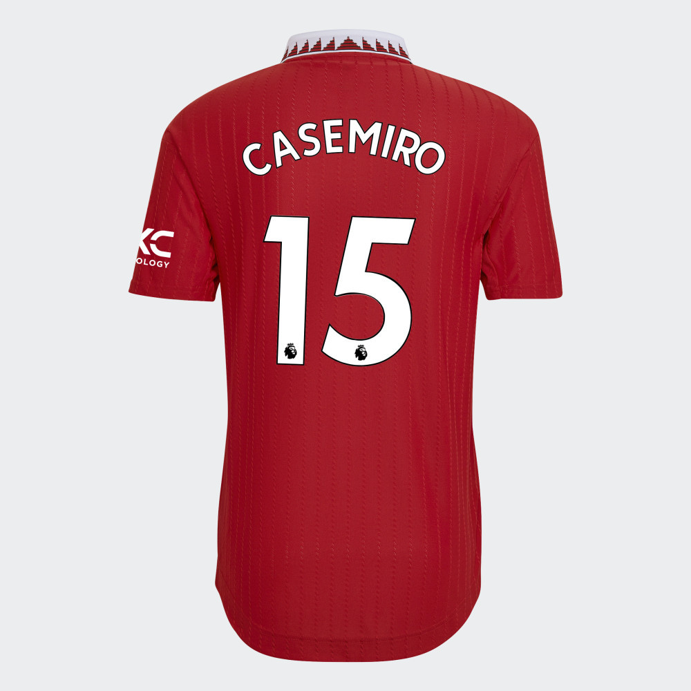 Casemiro 15 Manchester United 2022/23 Home Player Soccer Jersey – Red