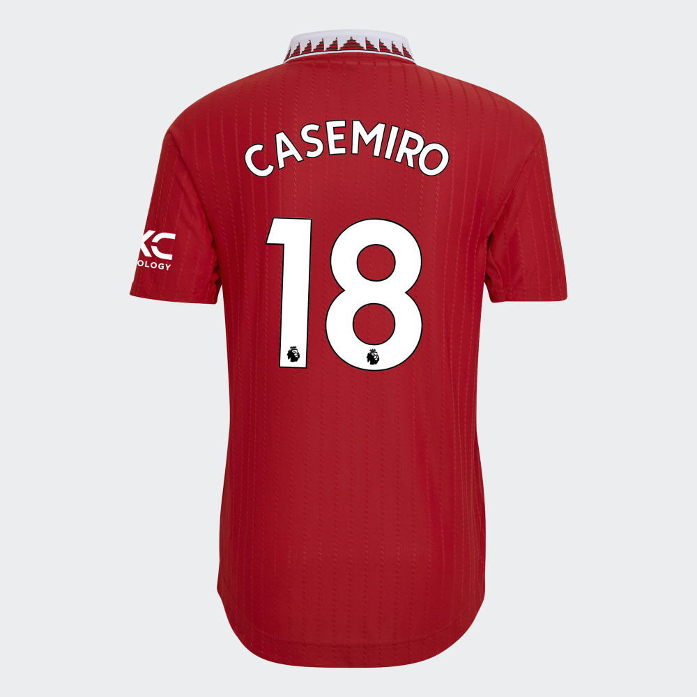 Casemiro 18 Manchester United 2022/23 Home Player Soccer Jersey – Red