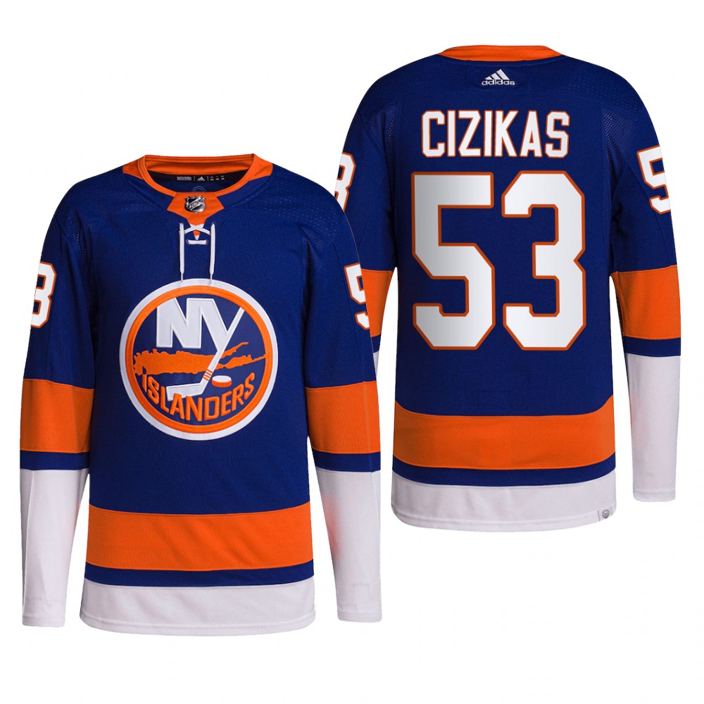 Casey Cizikas New York Islanders Home Jersey 2022 Royal #53 Primegreen Pro Uniform
