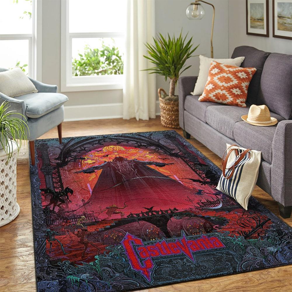 Castlevania Area Rectangle Rug