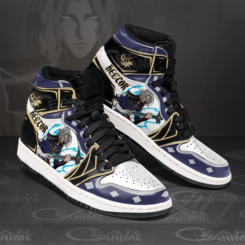 Castlevania Hector JD1s Sneakers Anime Shoes, Air Jordan Hightop