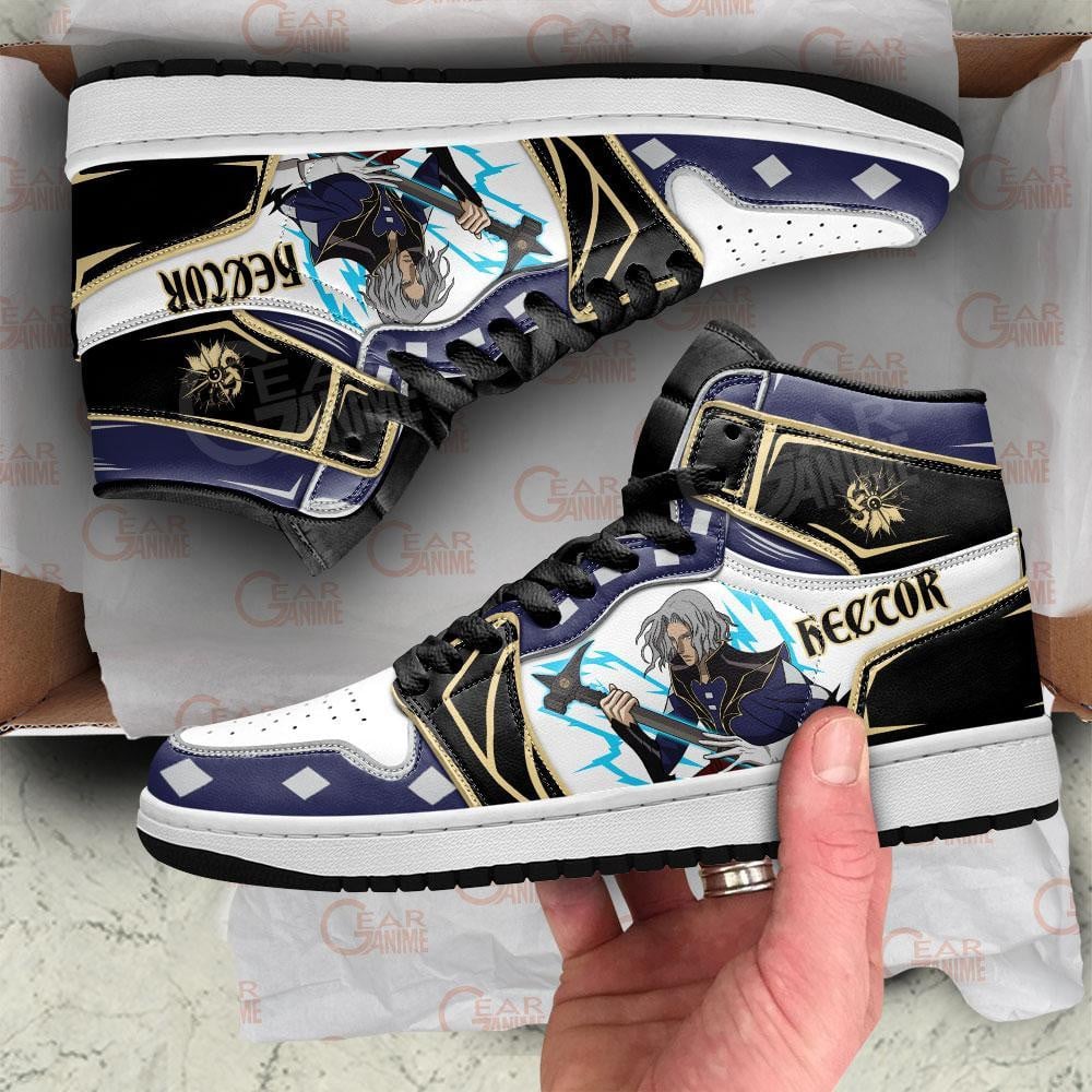 Castlevania Hector JD1s Sneakers Anime Shoes, Air Jordan Hightop