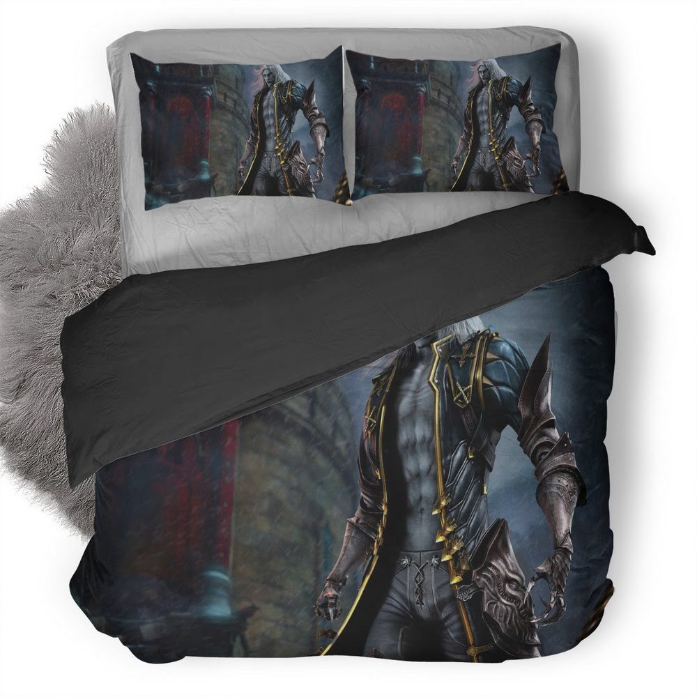 Castlevania Lords Of Shadow Alucard 3D Customized Duvet Cover Bedding Set