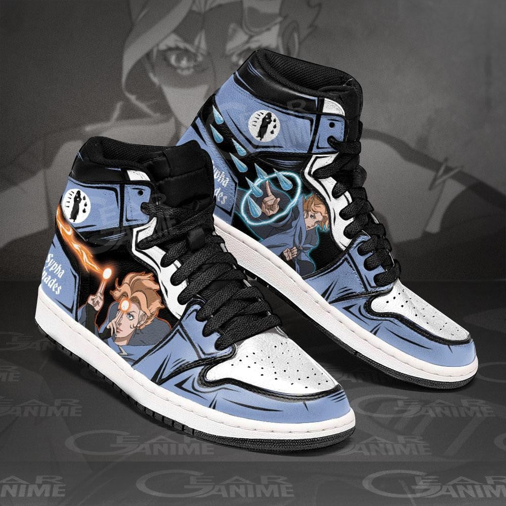 Castlevania Sypha Belnades JD1s Sneakers Anime Shoes, Air Jordan Hightop