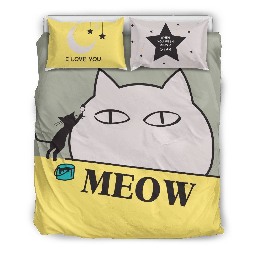 Cat 2 Duvet Cover Bedding Set