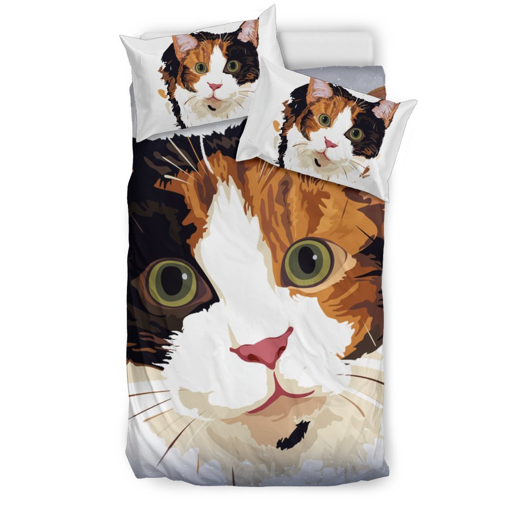 Cat 3D Customized Duvet Cover Bedding Set