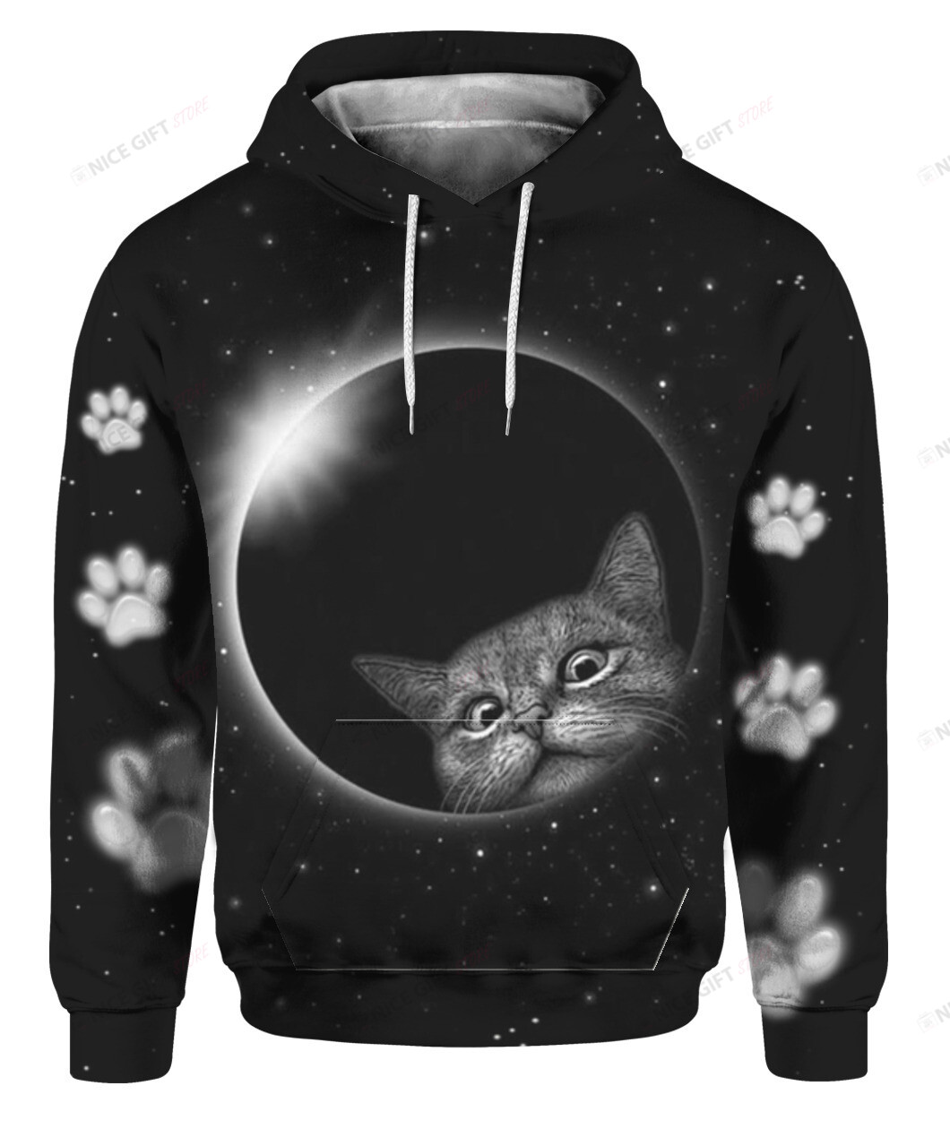 Cat 3D Hoodie Gift For Fans
