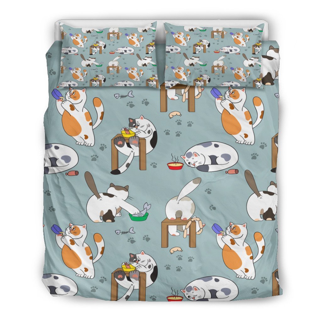 Cat Duvet Cover Bedding Set