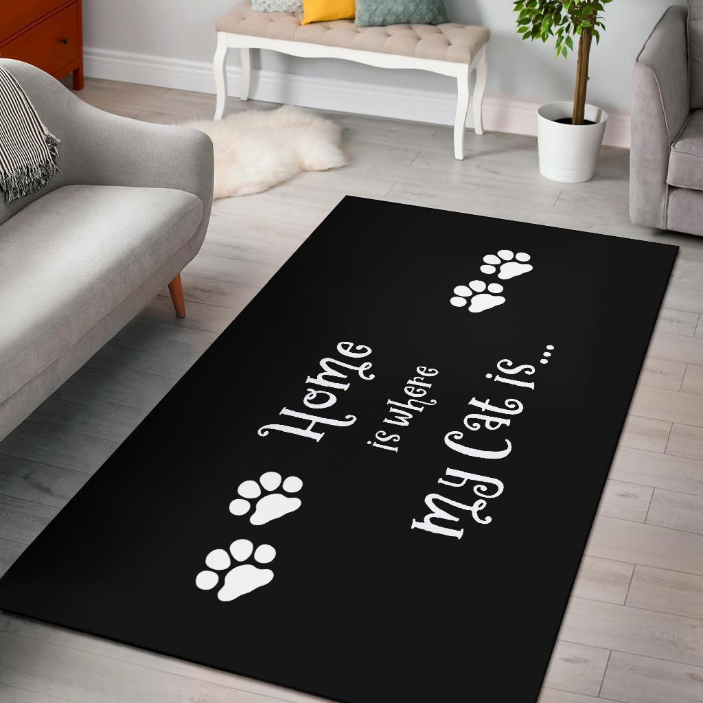 Cat Home Area Limited Edition Rectangle Rug