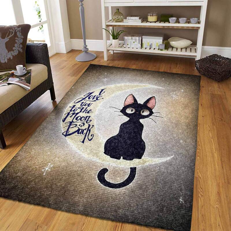 Cat Moon Limited Edition Rectangle Rug