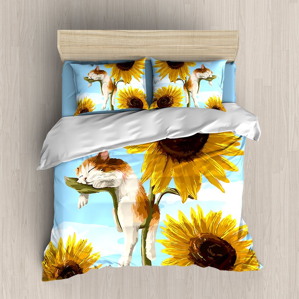 Cat Ummer Dream 3D Customized Duvet Cover Bedding Set