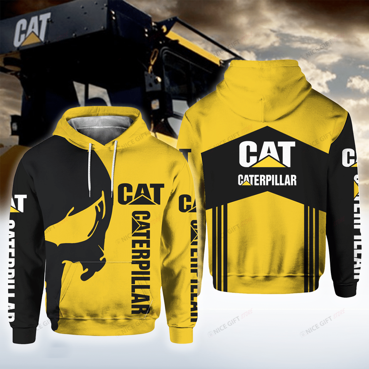 Caterpillar 3D Hoodie Gift For Fans